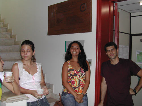 Recep&ccedil;&atilde;o dos calouro 2008-2